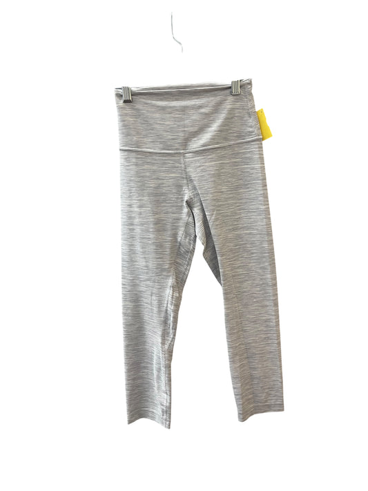 Athletic Leggings By Lululemon In Grey, Size:4