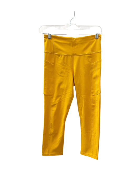 Athletic Leggings By Athleta In Orange, Size:S