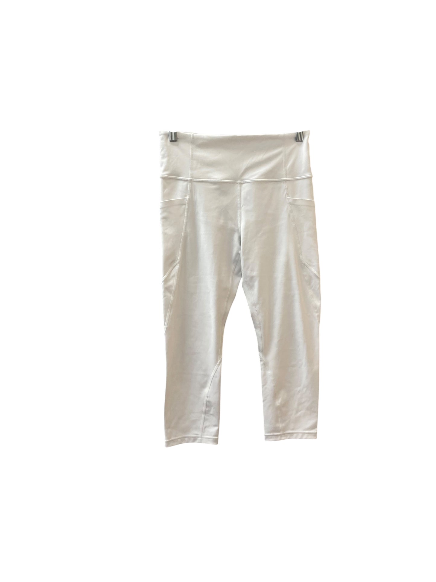Athletic Leggings By Athleta In White, Size:S