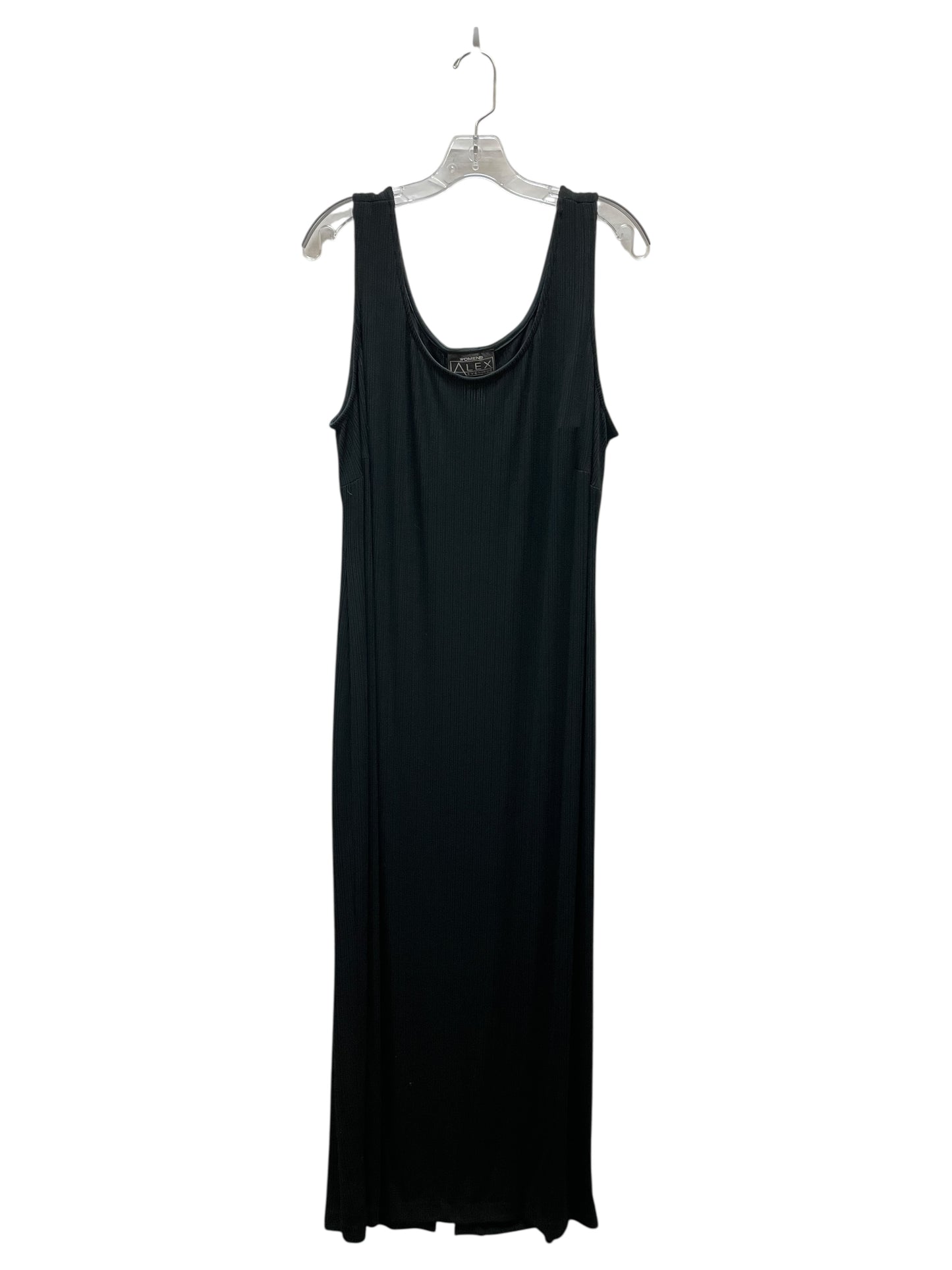 Dress Casual Maxi By Alex Evenings In Black, Size:20