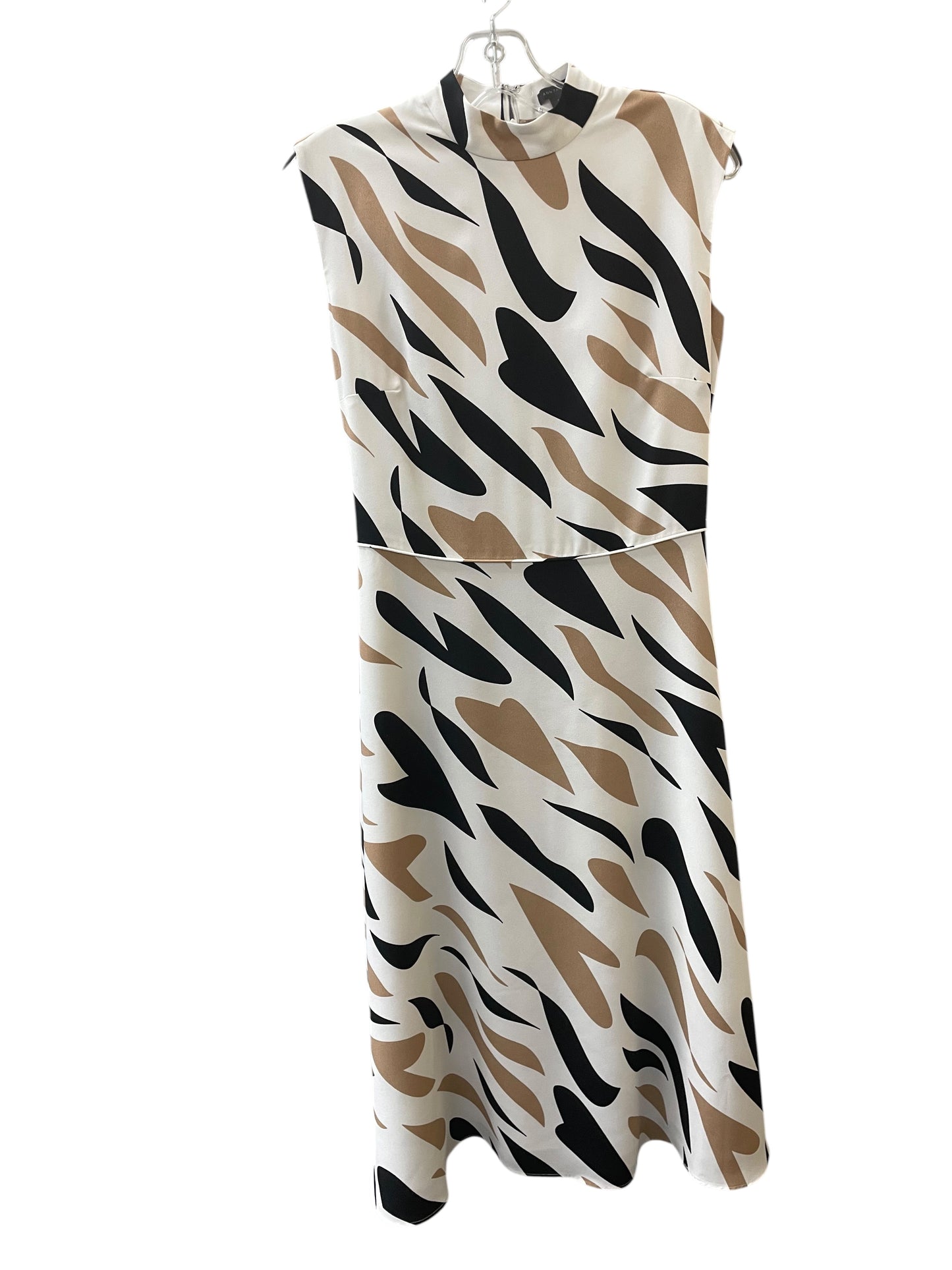Dress Party Short By Ann Taylor In Black & Cream, Size:0P