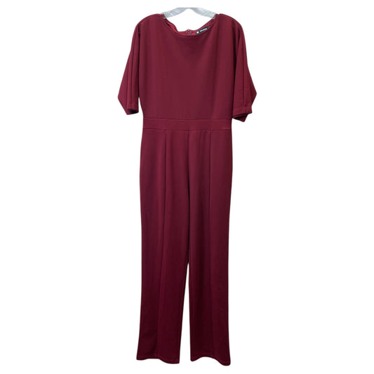 Jumpsuit By Viris Zamara In Maroon, Size:L