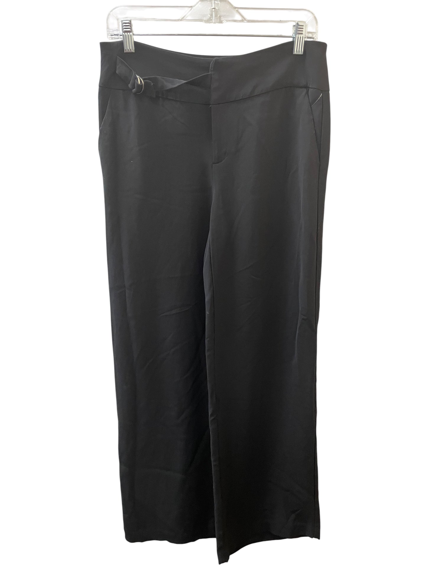 Pants Wide Leg By Black Label In Black, Size:0