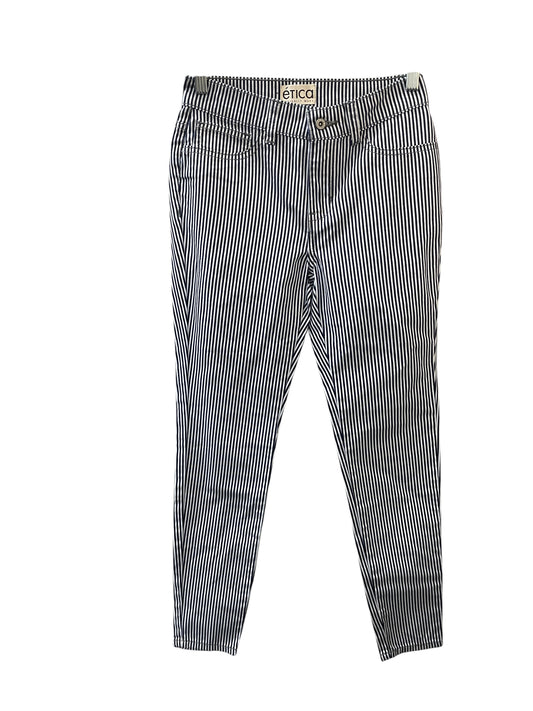Pants Cropped By Etica In Striped Pattern, Size:2