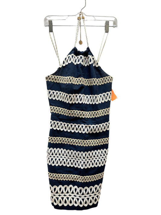 Dress Designer By Lilly Pulitzer In Blue, Size:4