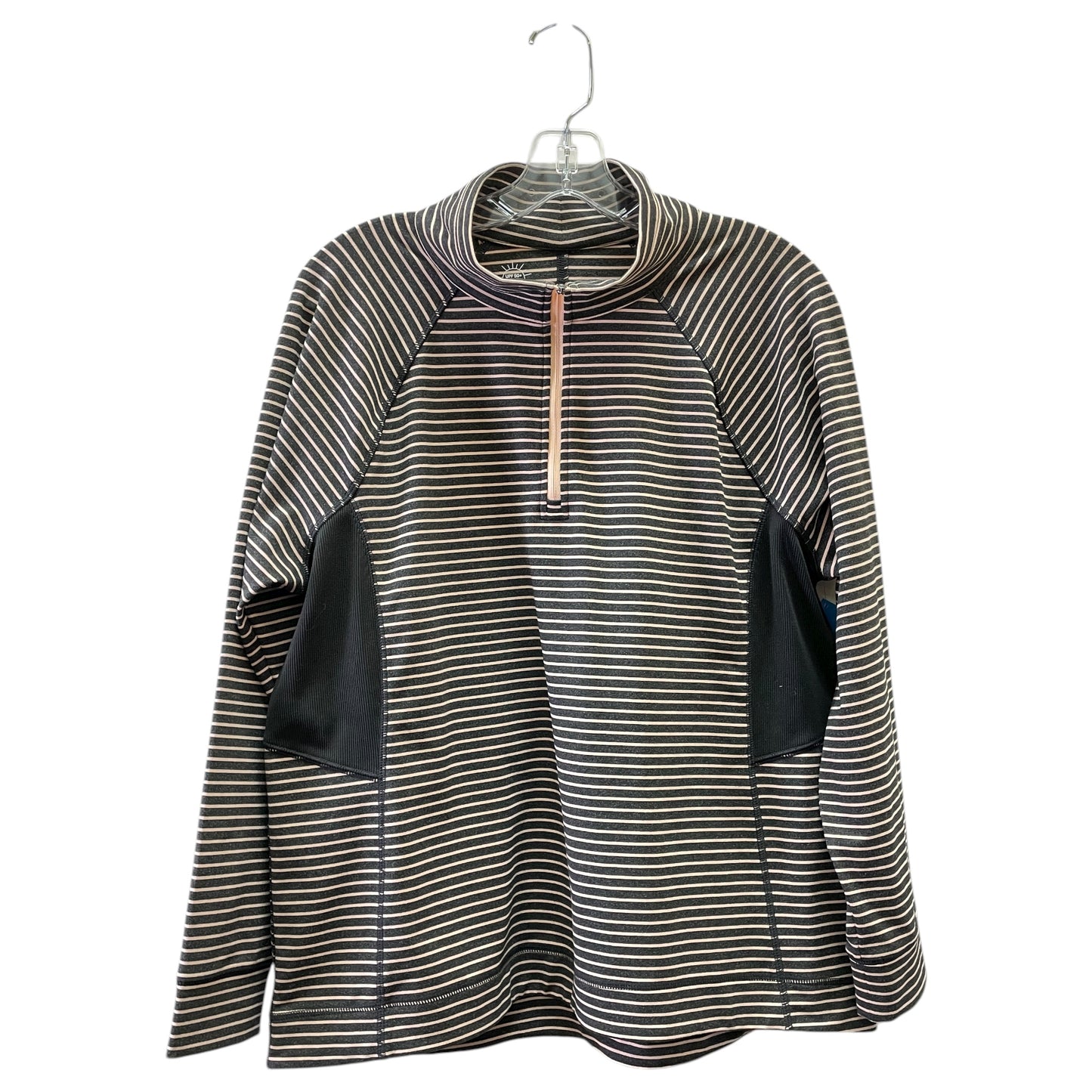 Athletic Sweatshirt Collar By Talbots In Brown, Size:Xlp