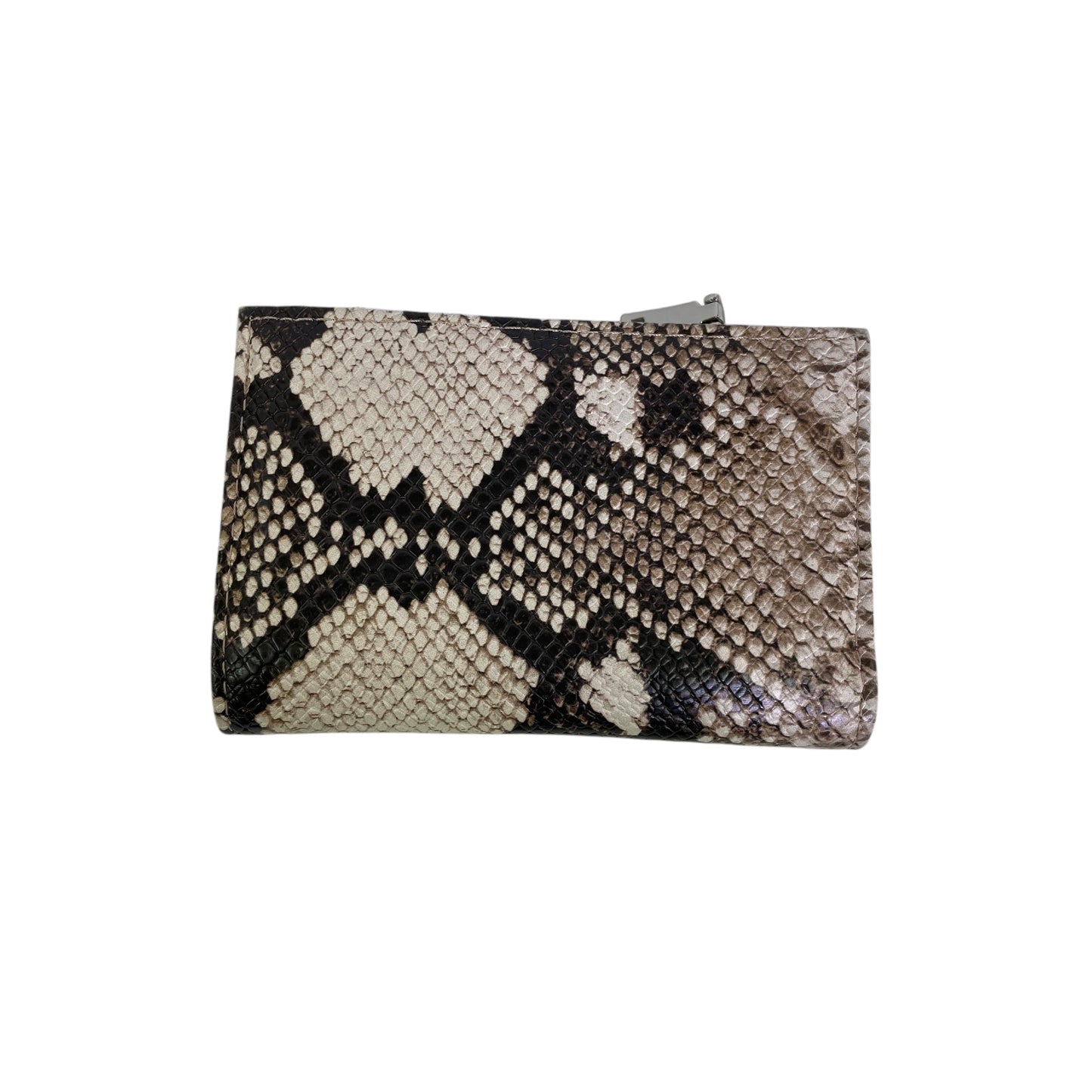 Wallet By Cme In Snakeskin Print, Size:Medium