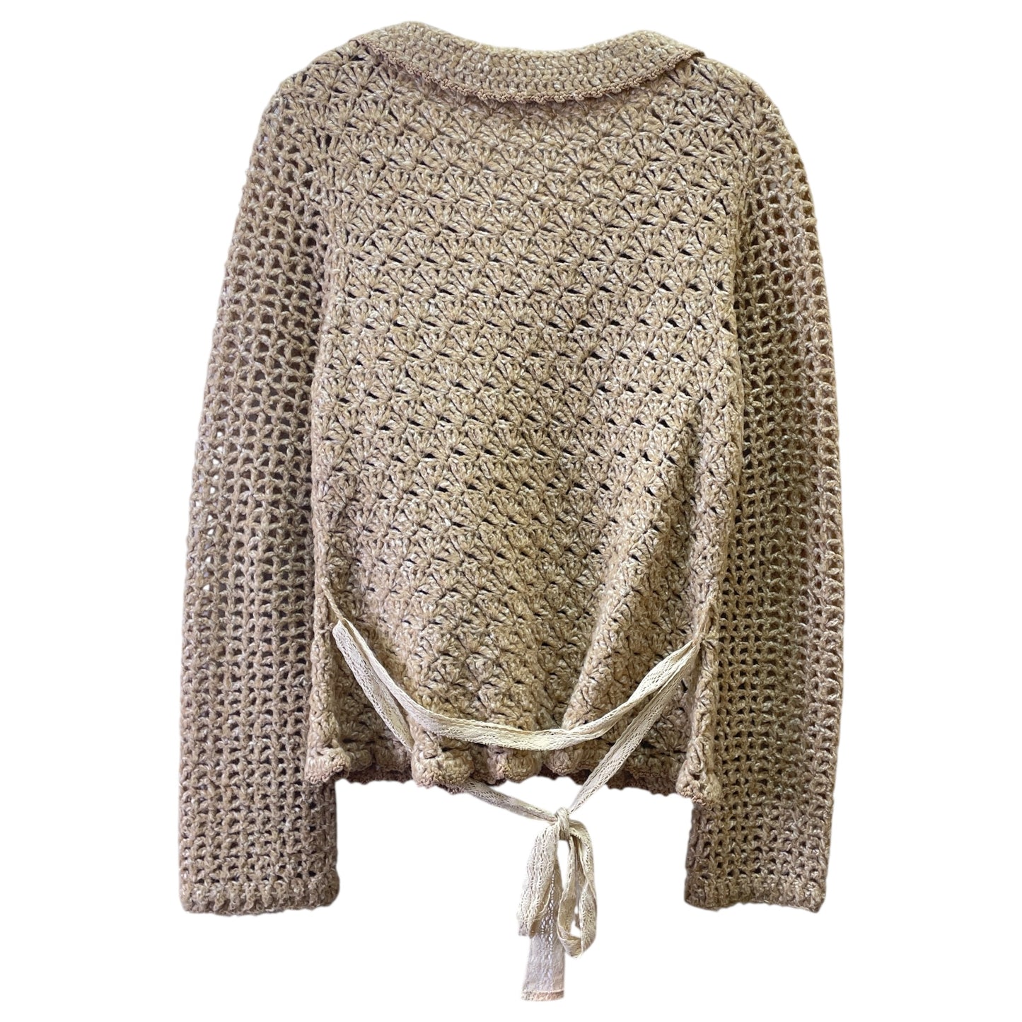 Sweater By Moth In Tan, Size:M