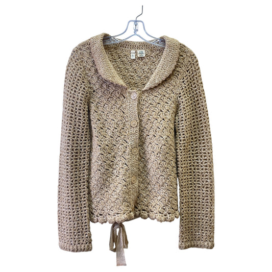 Sweater By Moth In Tan, Size:M