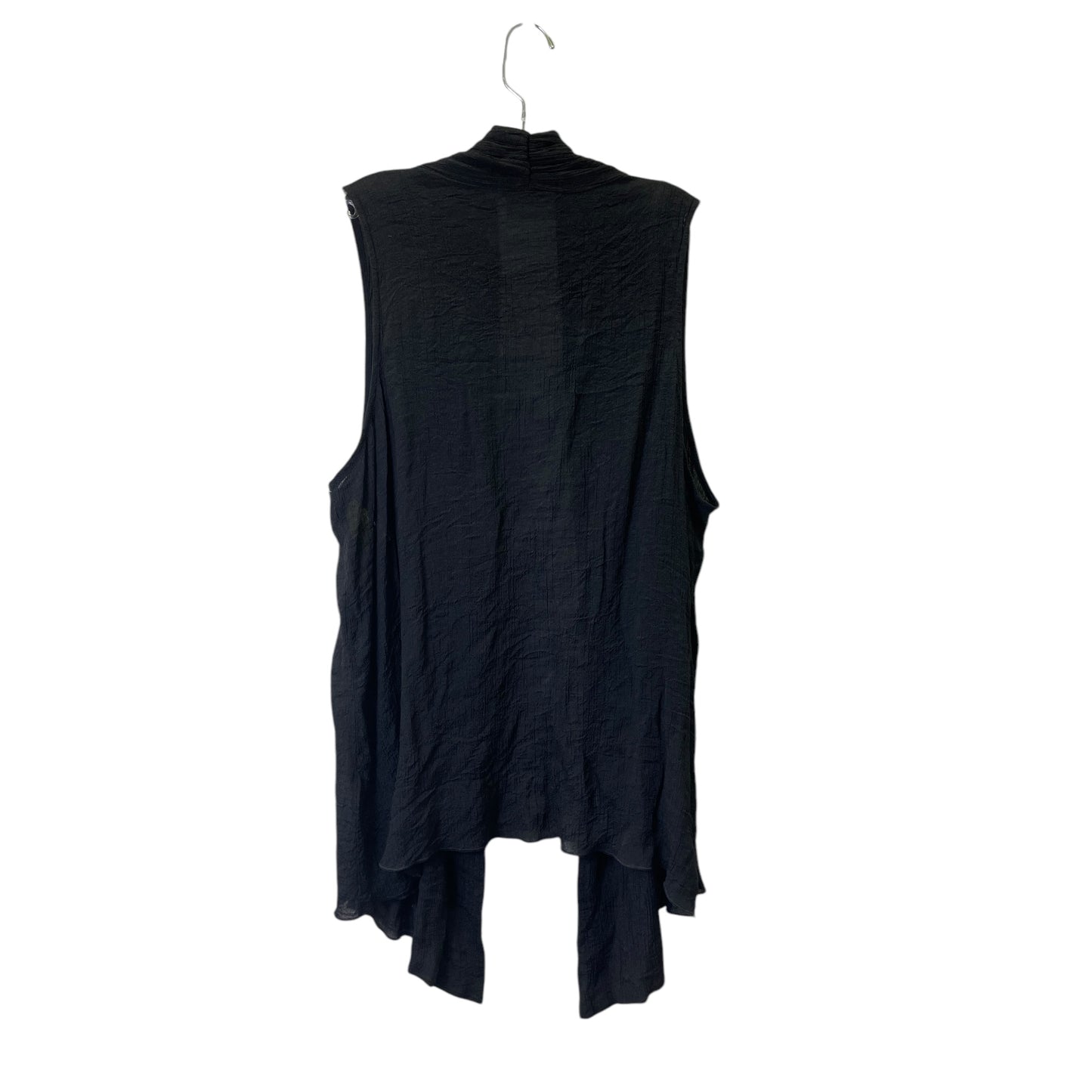 Vest Other By Avenue In Black, Size:4X