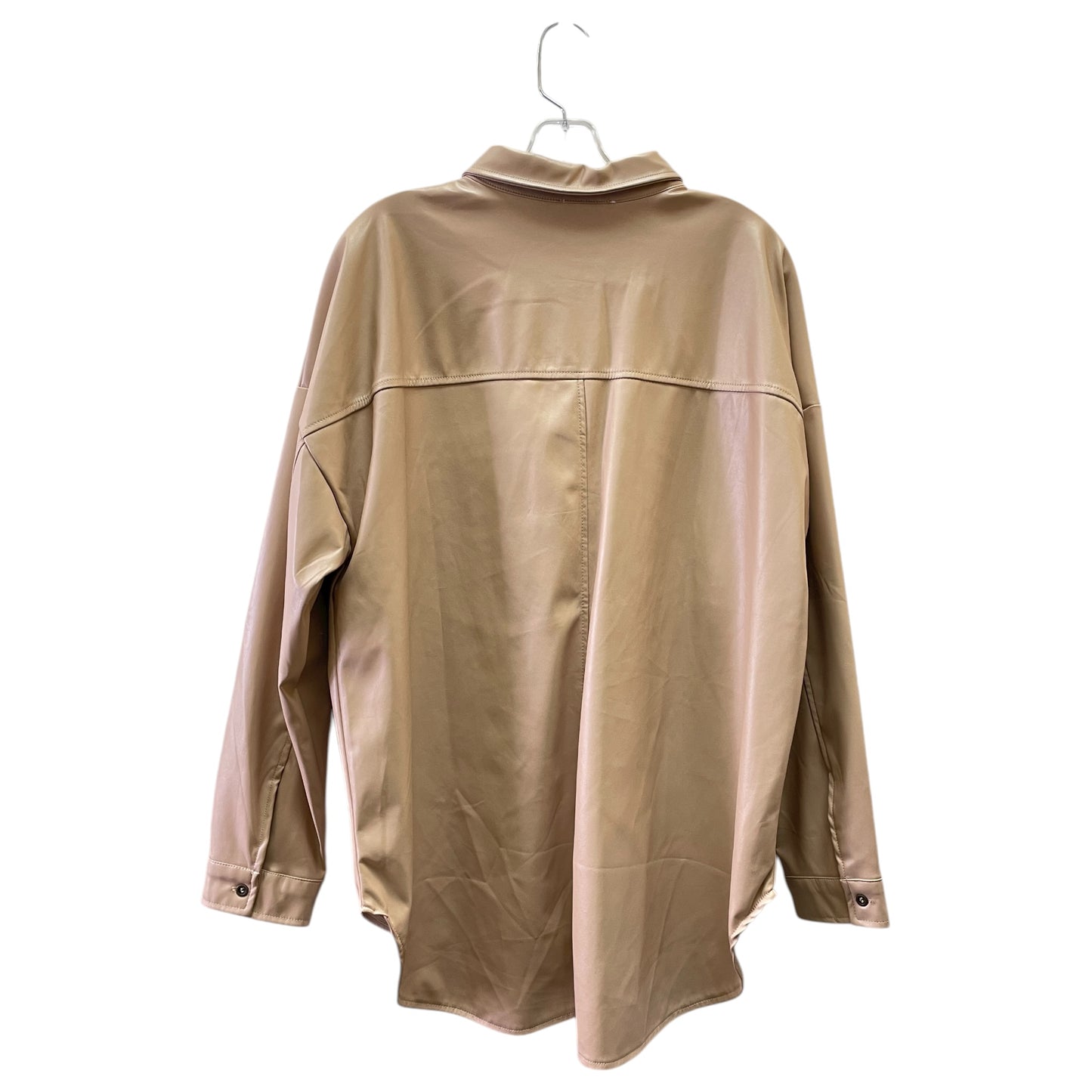 Jacket Other By Fashion Nova In Taupe, Size:L