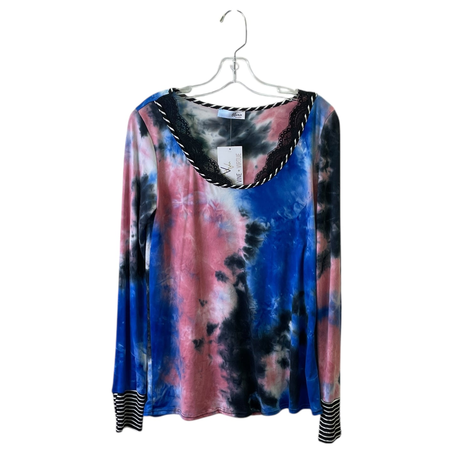Top Ls By Blumin In Blue & Pink, Size:S