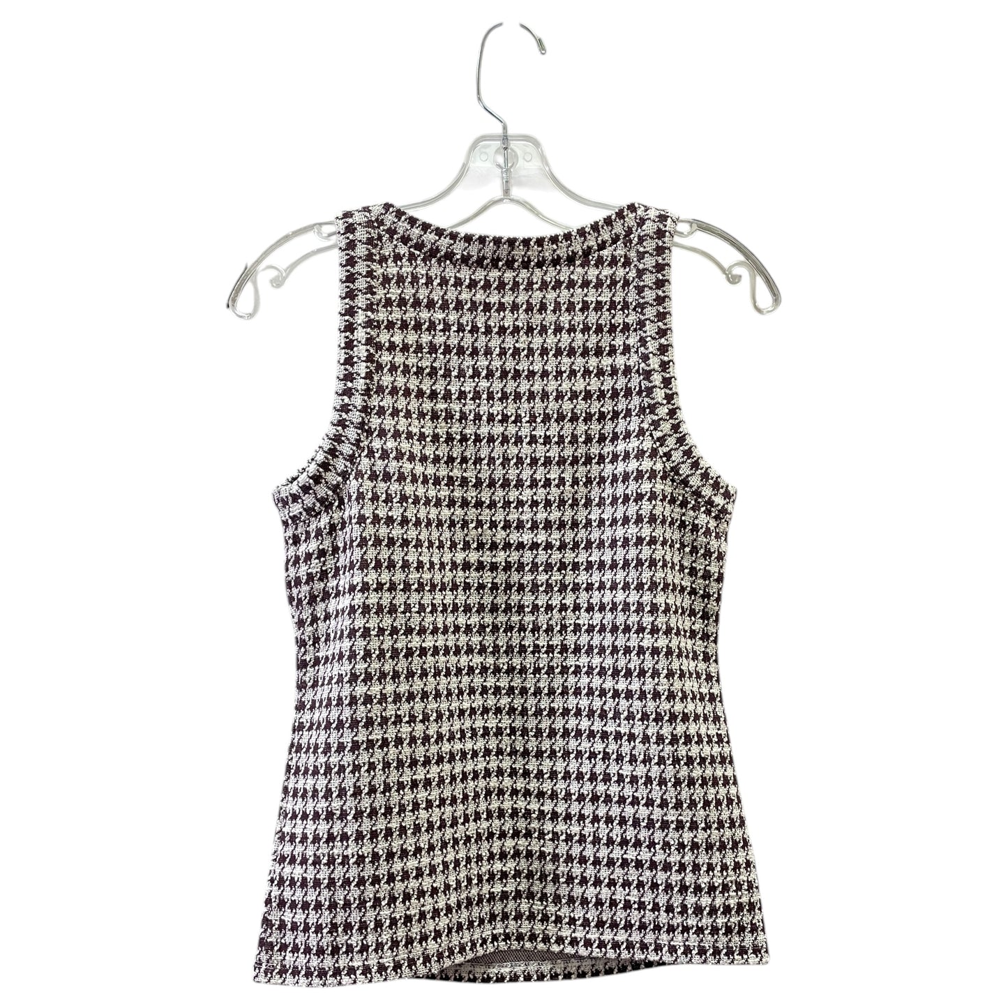 Sweater By Ann Taylor In Brown & White, Size:Xs