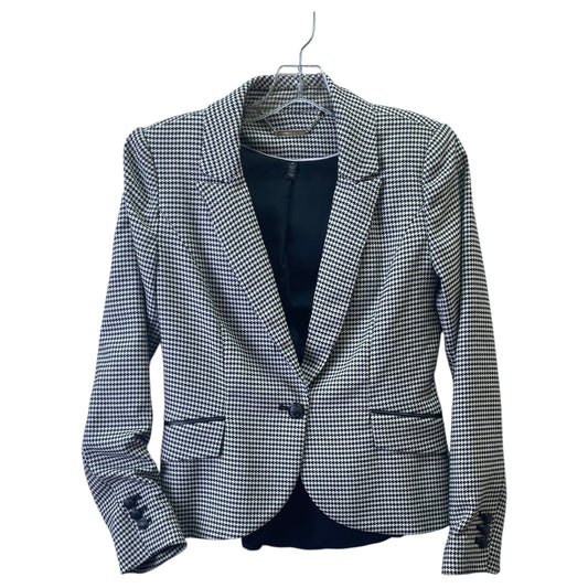 Blazer By White House Black Market In Black & White, Size:Xs