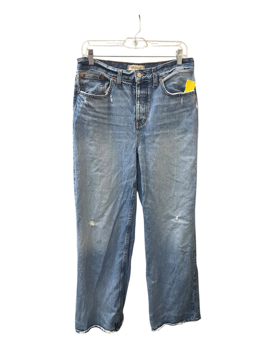 Jeans Boot Cut By Madewell In Blue, Size:4