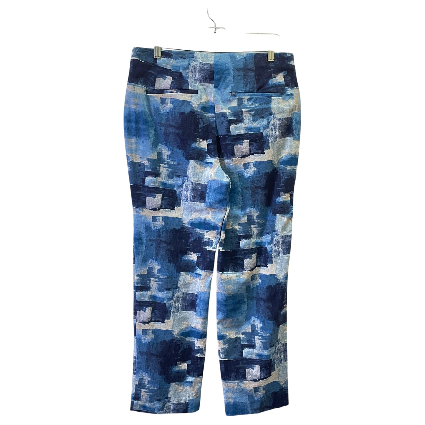 Pants Dress By Chicos In Blue & White, Size:8