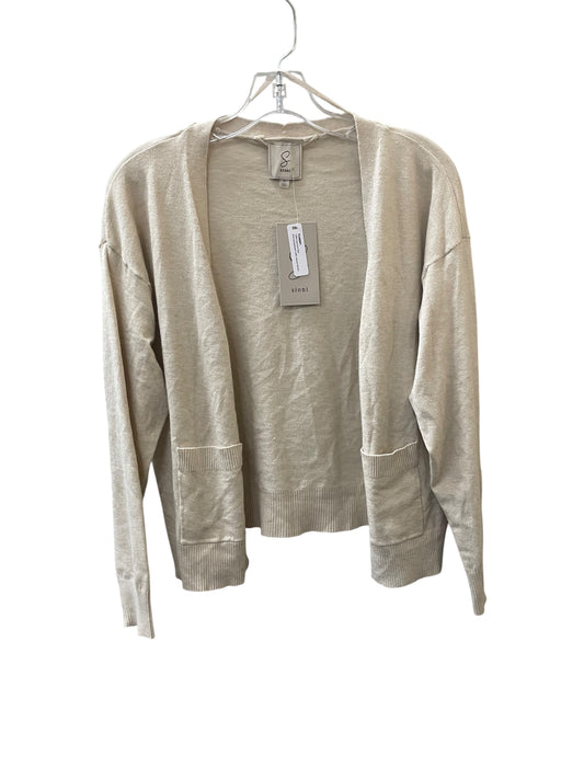 Cardigan By SIONO In Cream, Size:S