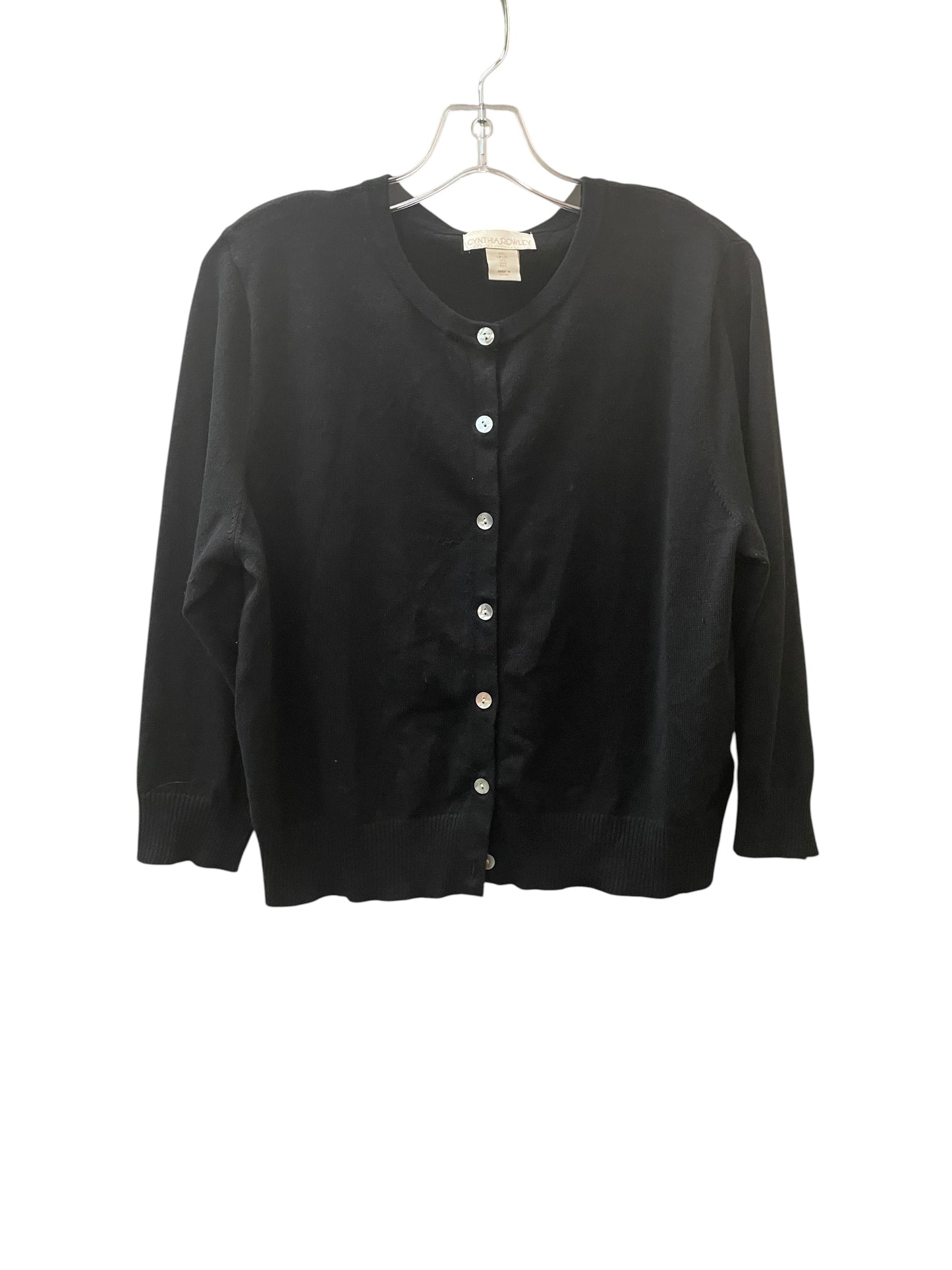 Sweater By Cynthia Rowley In Black, Size:L