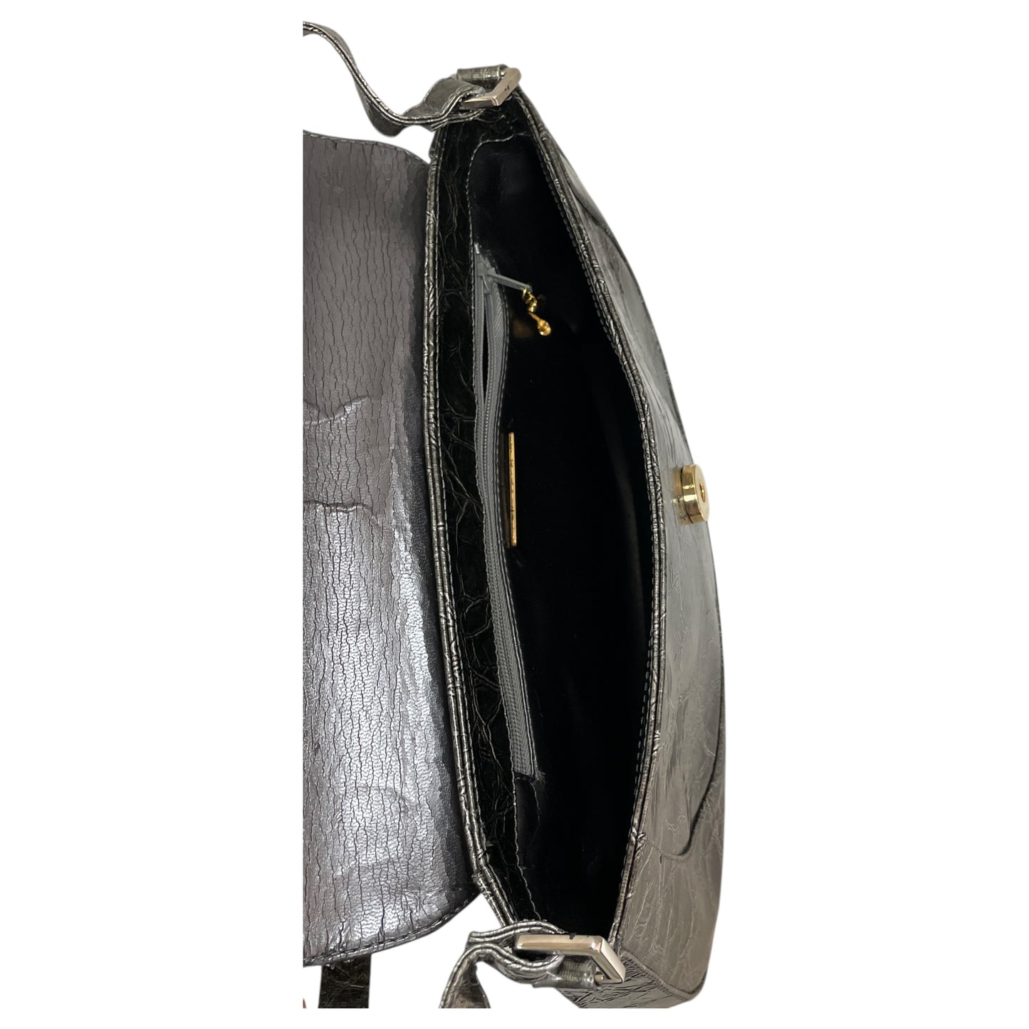 Handbag By J Renee In Grey, Size:Small