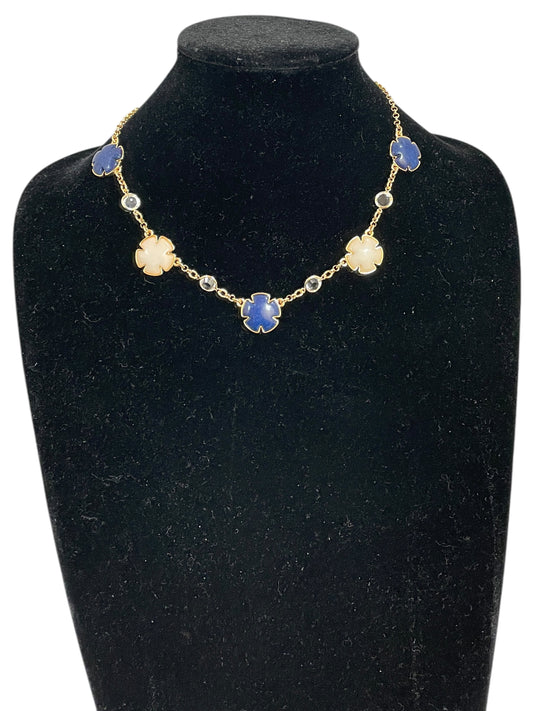Necklace Statement By Talbots In Gold
