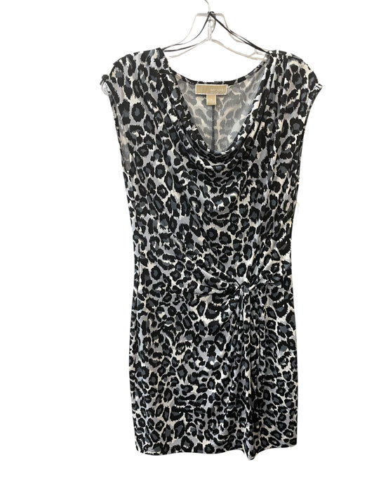 Dress Casual Midi By Michael By Michael Kors In Animal Print, Size:S