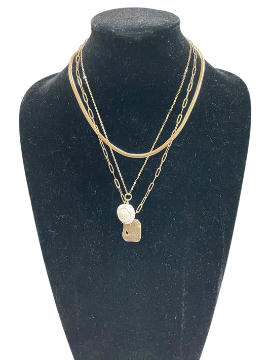 Necklace Layered By Free People In Gold