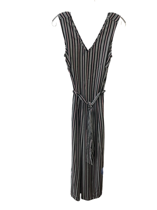 Jumpsuit By Max Studio In Black & Pink, Size:S