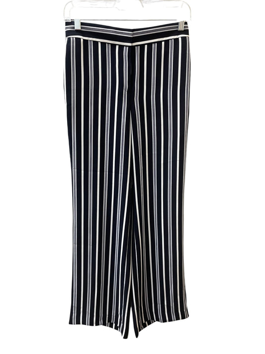 Pants Wide Leg By Ann Taylor In Blue & White, Size:0