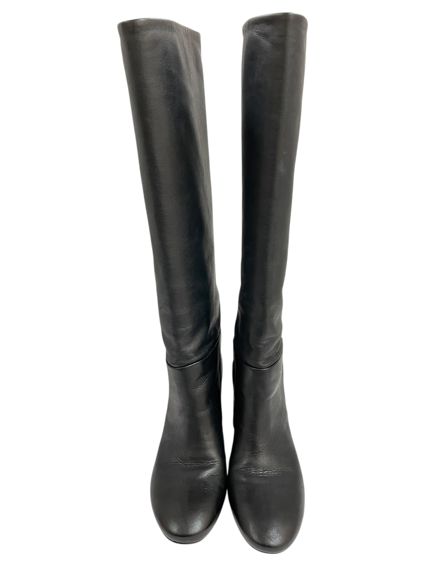 Boots Designer By Tory Burch In Black, Size:6.5