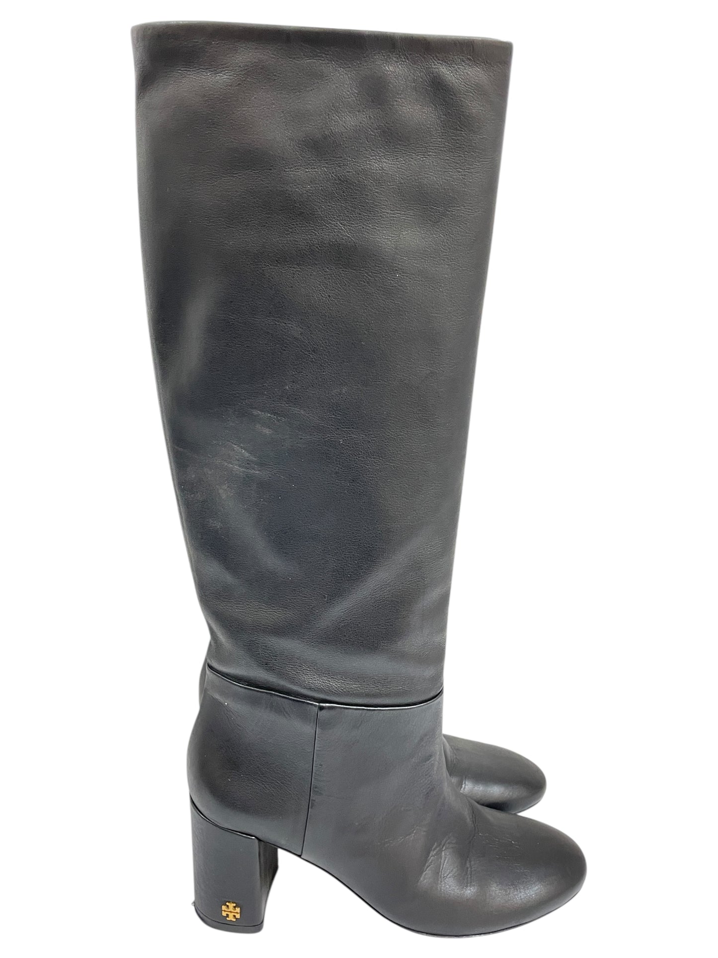 Boots Designer By Tory Burch In Black, Size:6.5