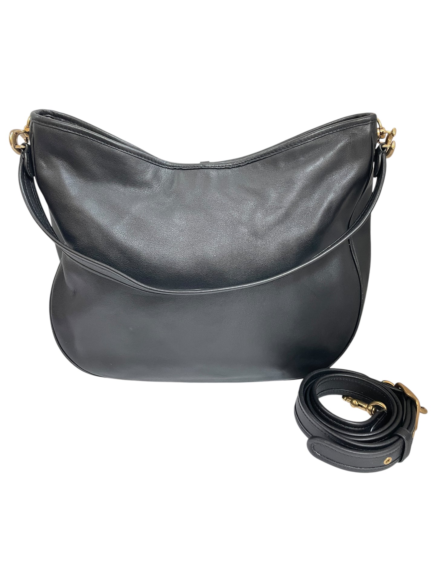 Handbag Designer By Coach In Black, Size:Large