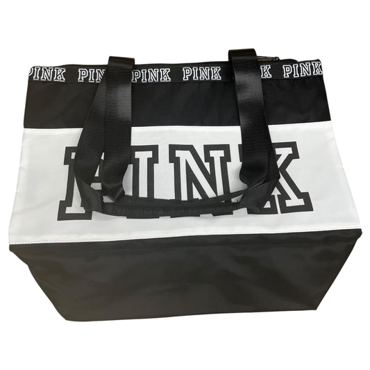 Tote By Pink In Black & White, Size:Large