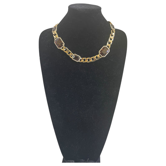 Necklace Statement By Ann Taylor In Gold