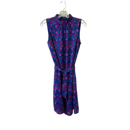 Dress Casual Short By Ann Taylor In Blue, Size:S