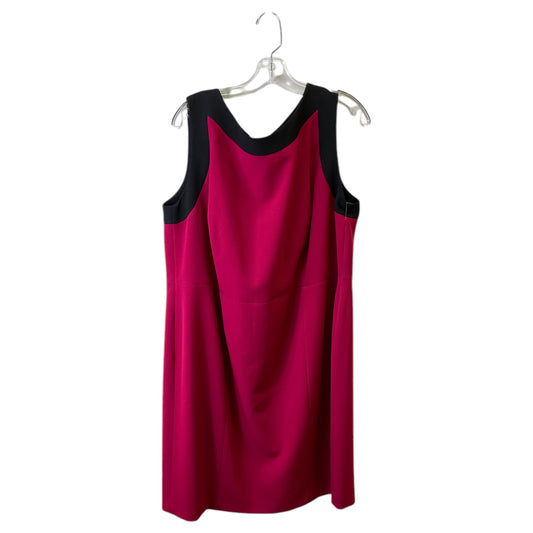 Dress Casual Short By Cme In Pink, Size:1X