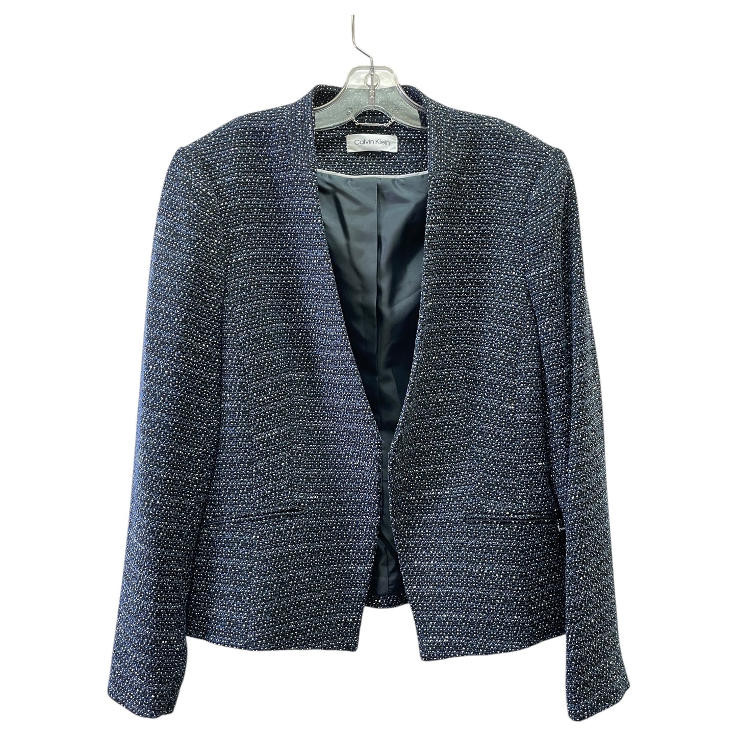 Blazer By Calvin Klein In Blue, Size:16