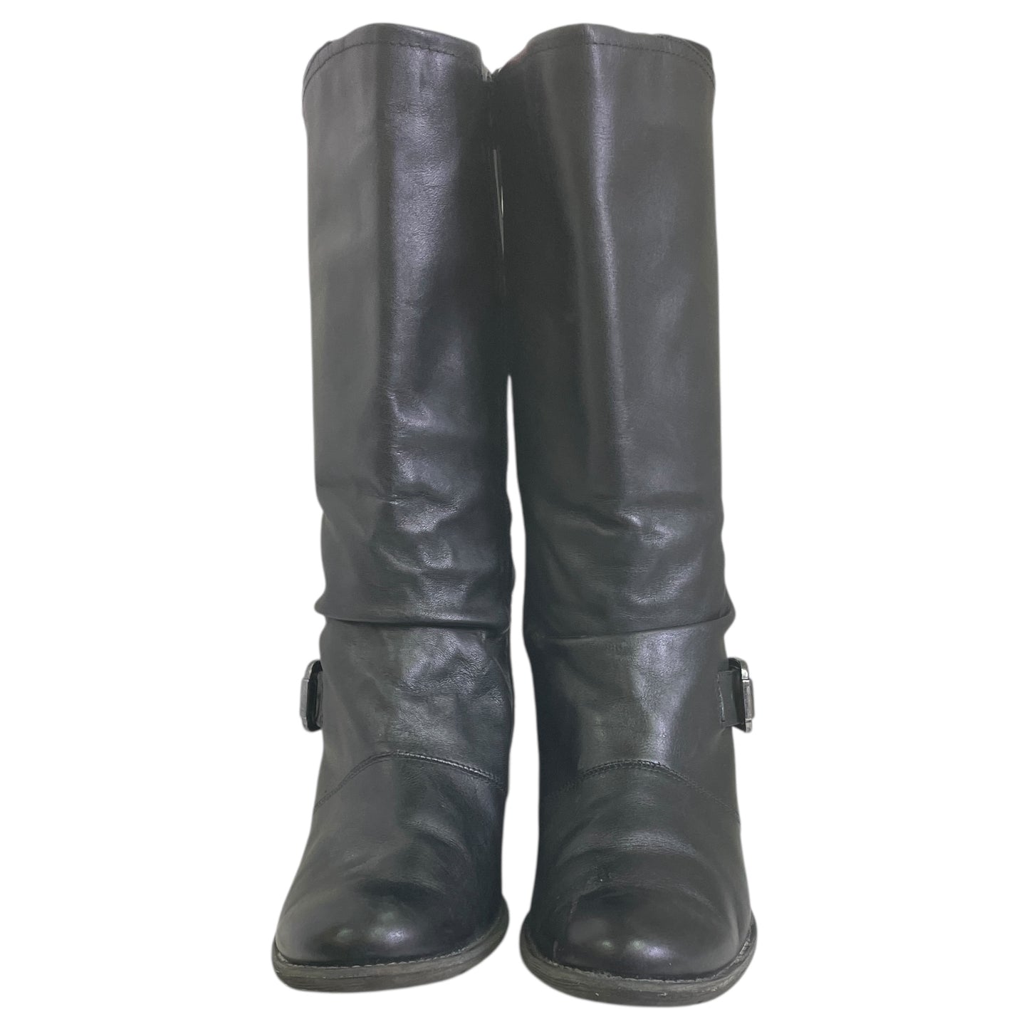 Boots Knee Flats By Hush Puppies In Black, Size:10