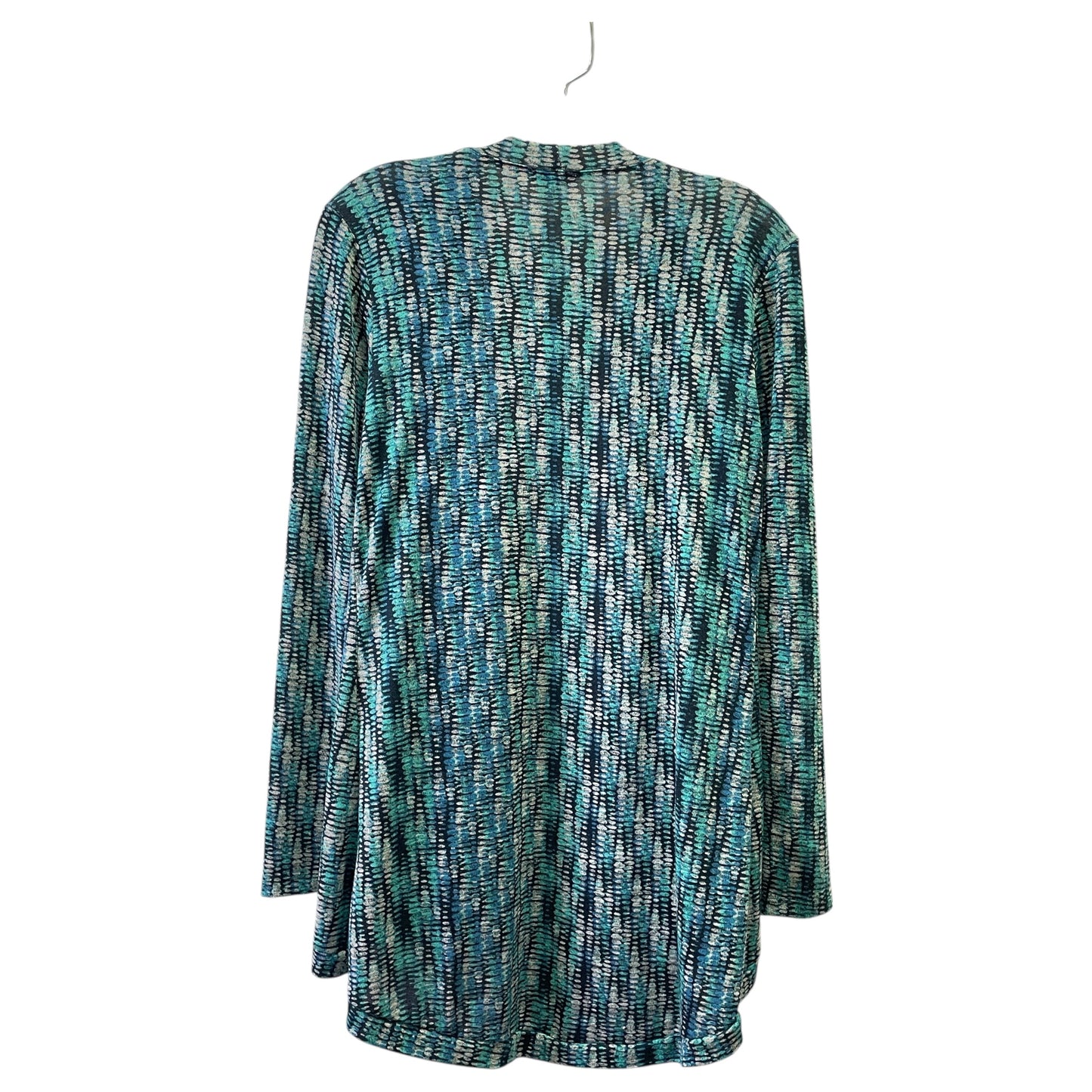 Cardigan By Lily White In Teal, Size:M
