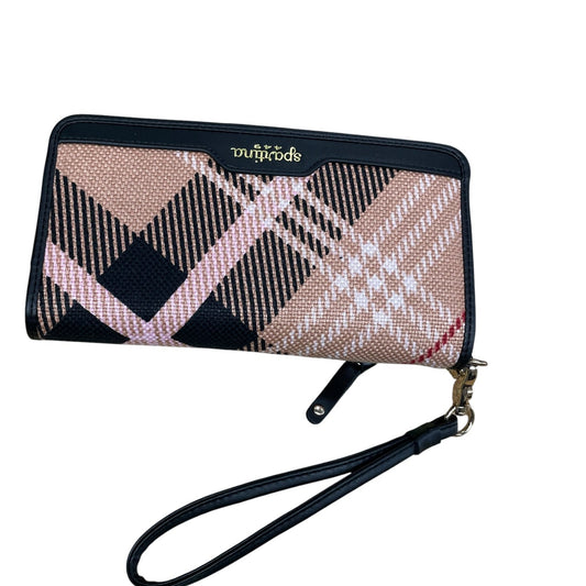 Wristlet By Spartina In Black & Pink, Size:Medium