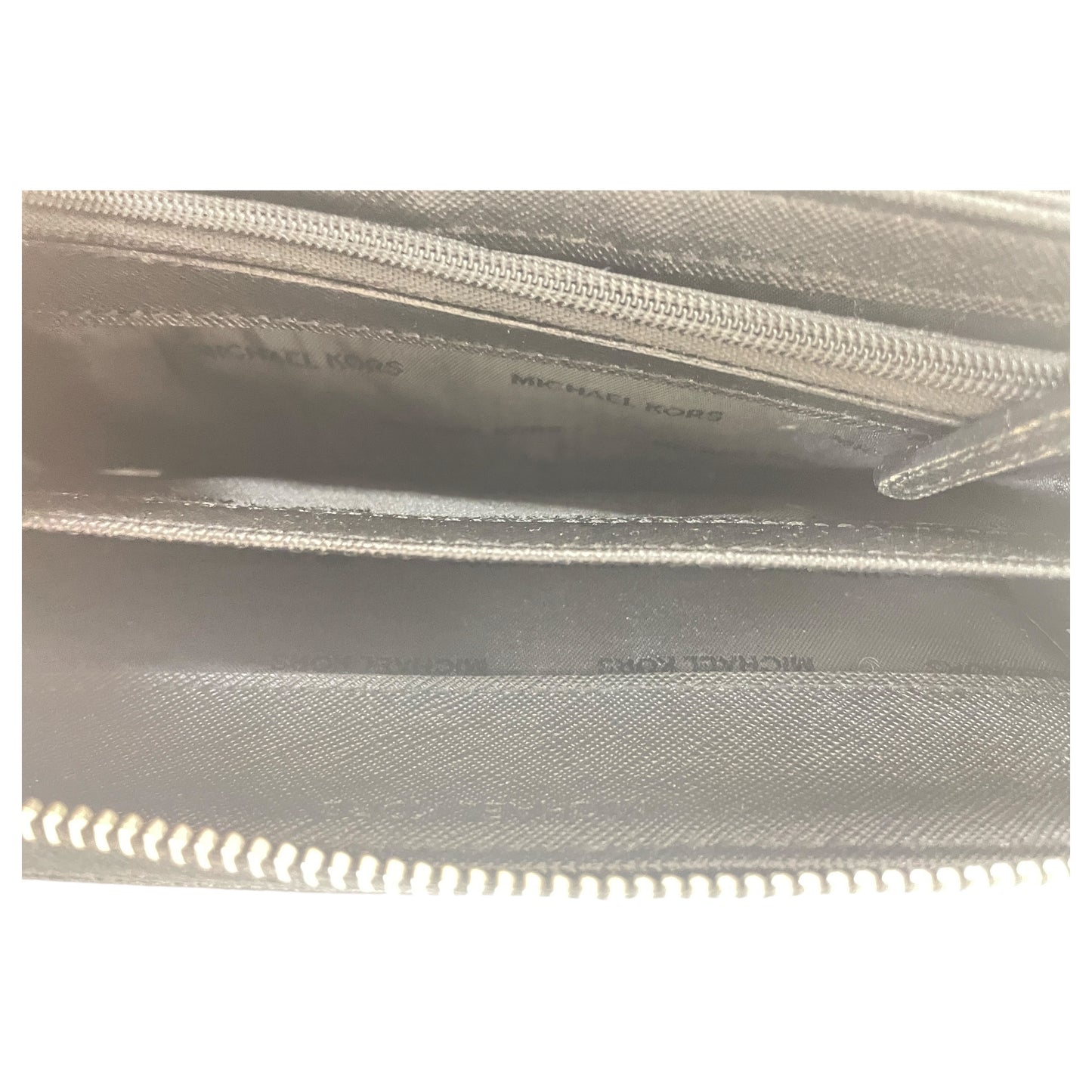 Wristlet Designer By Michael Kors In Black, Size:Large