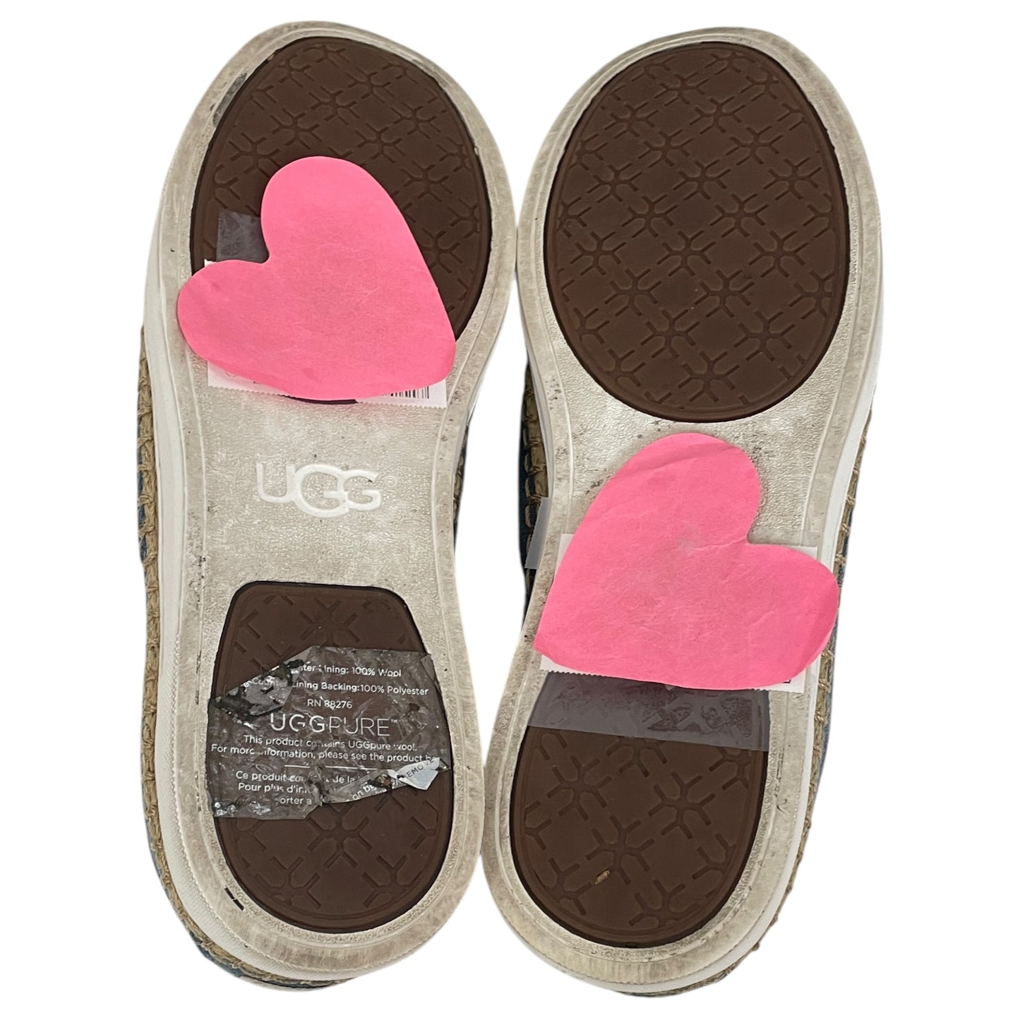 Shoes Designer By Ugg In Blue Denim, Size:8.5