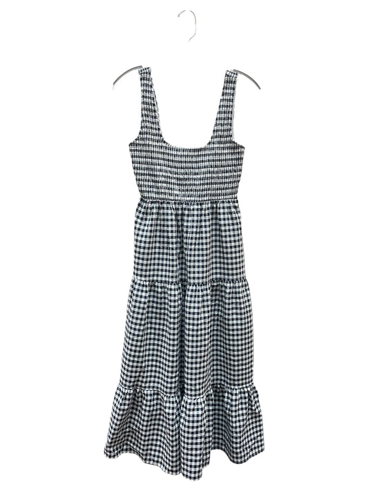 Dress Casual Midi By On 34Th In Blue & White, Size:Xs