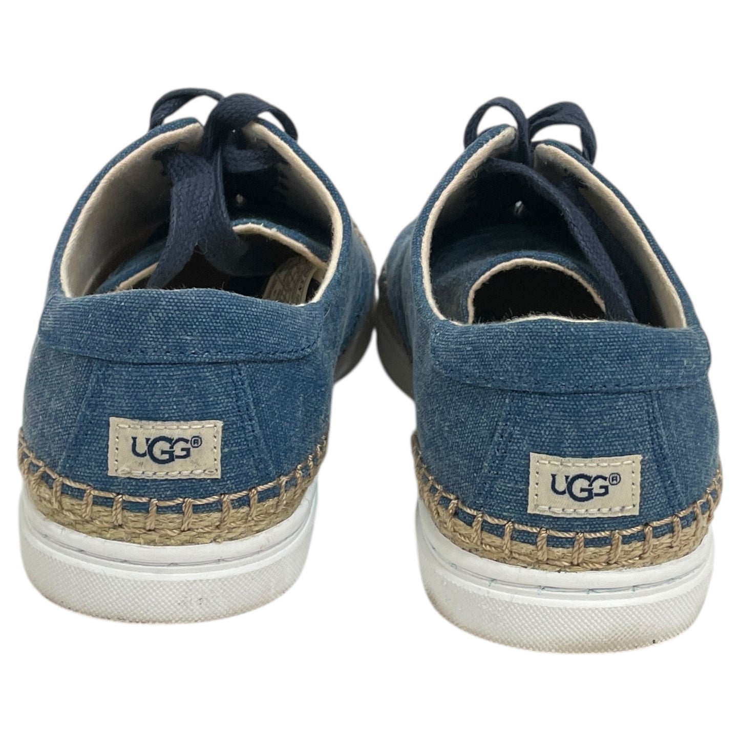 Shoes Designer By Ugg In Blue Denim, Size:8.5
