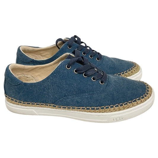 Shoes Designer By Ugg In Blue Denim, Size:8.5