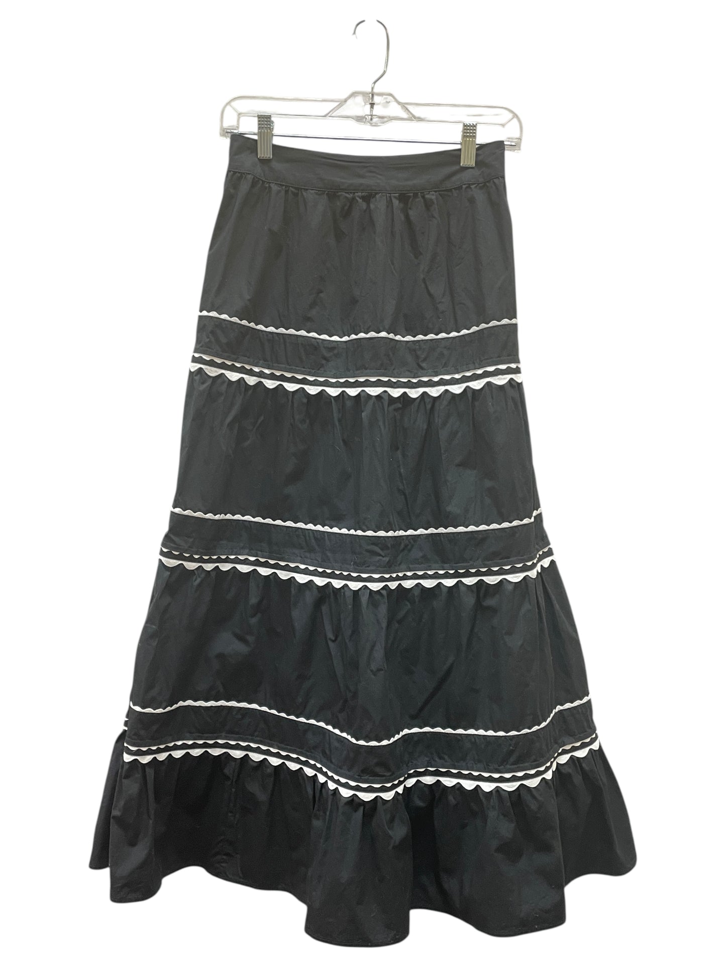 Skirt Maxi By Cece In Black & White, Size:0
