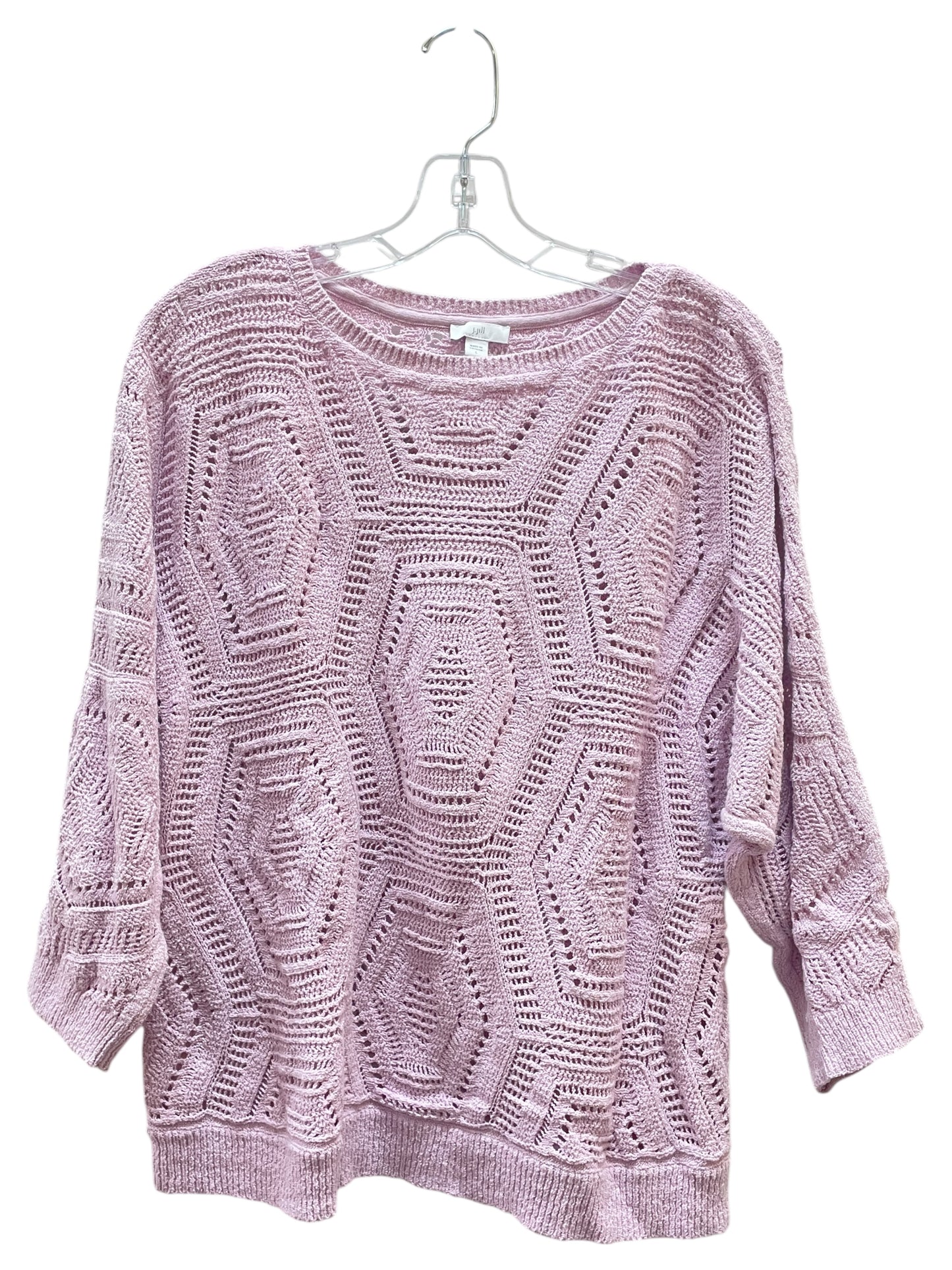 Sweater By J. Jill In Pink, Size:L