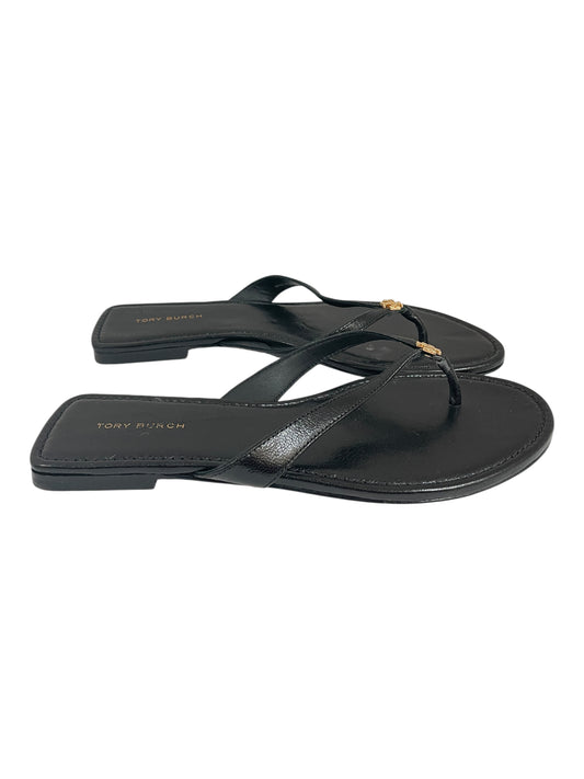 Sandals Designer By Tory Burch In Black, Size:7