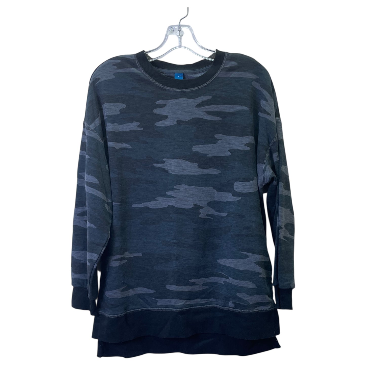 Athletic Top Ls Crewneck By Old Navy In Camouflage Print, Size:S