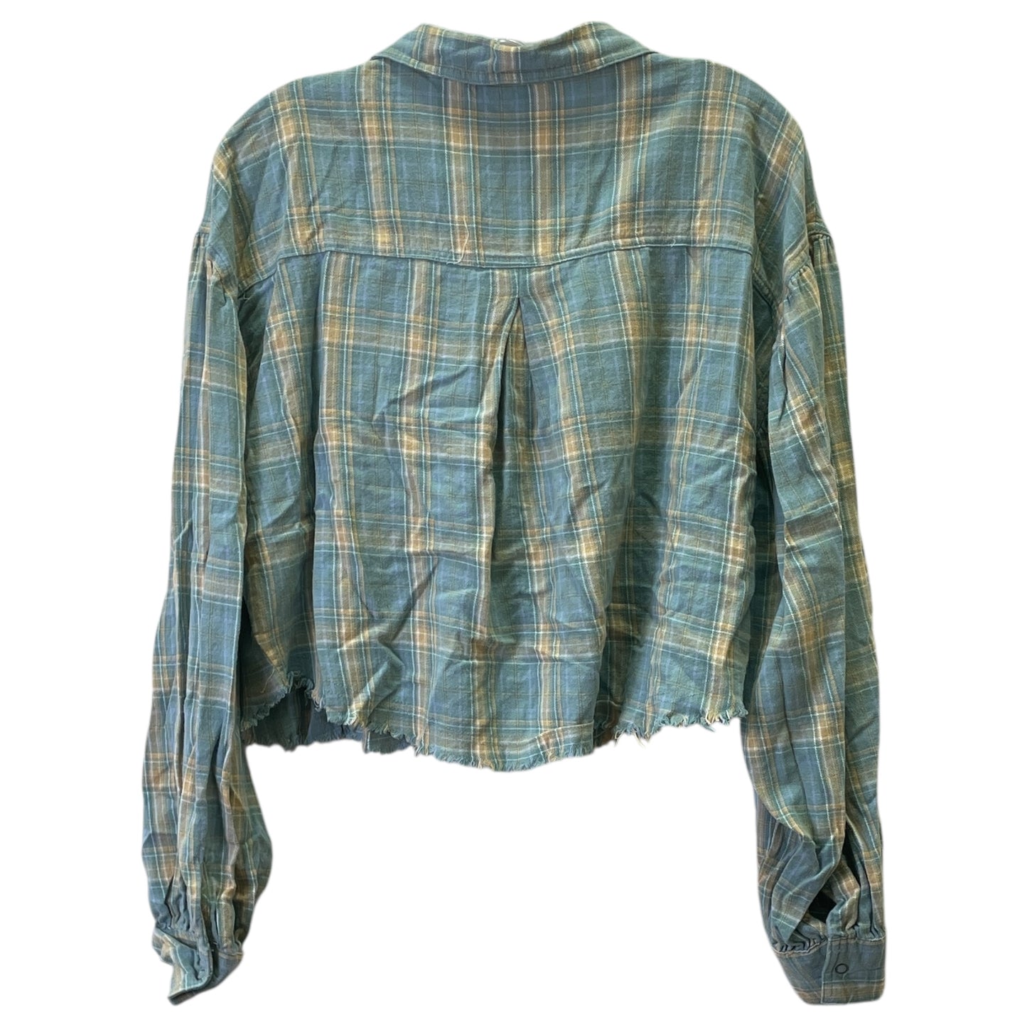 Top Ls By Altard State In Blue & Yellow, Size:Xl