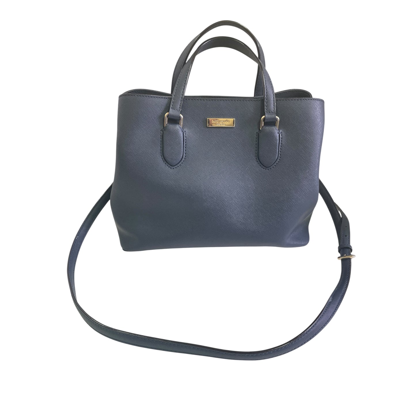Handbag Designer By Kate Spade In Blue, Size:Medium
